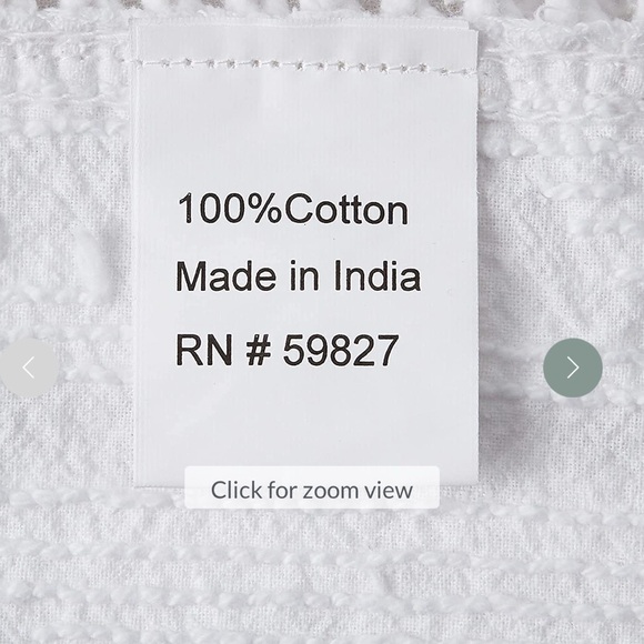 Chenille Bedspread - Ivory Queensize new - Picture 6 of 11